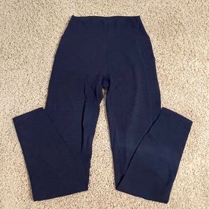 Navy activewear leggings size XS